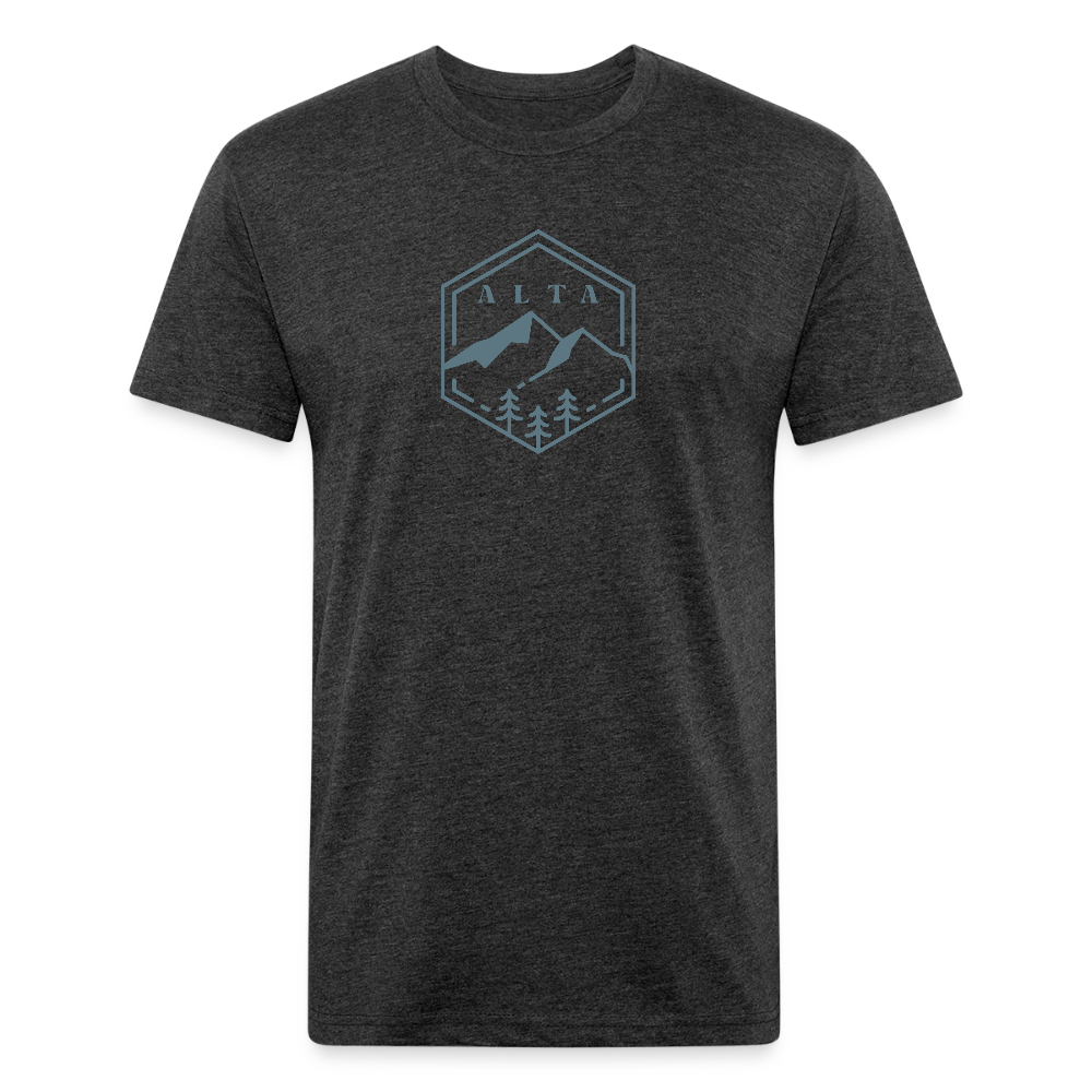 Alta - Premium Graphic Tee - heather black