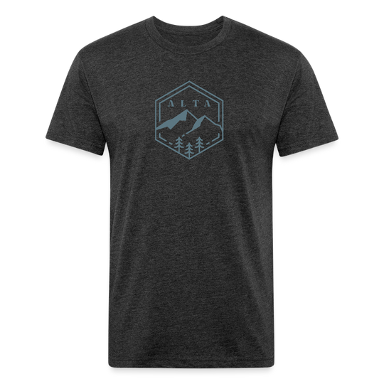 Alta - Premium Graphic Tee - heather black