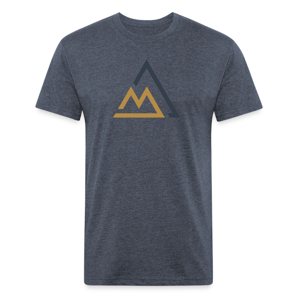 Summit - Premium Graphic Tee - heather navy