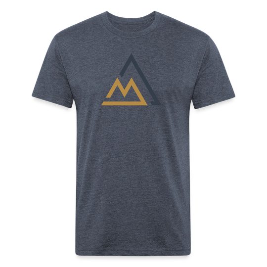 Summit - Premium Graphic Tee - heather navy