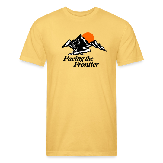 Pacing the Frontier - pastel yellow