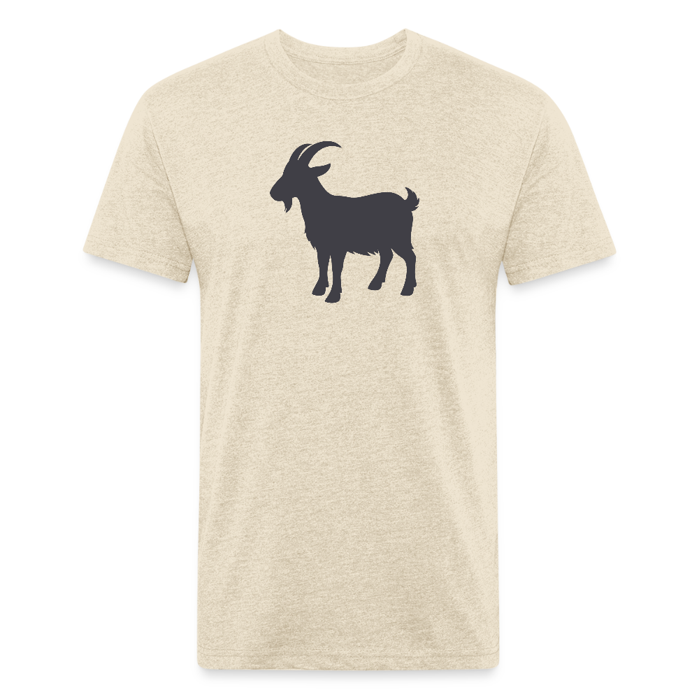 Goated - Premium Graphic Tee - heather cream