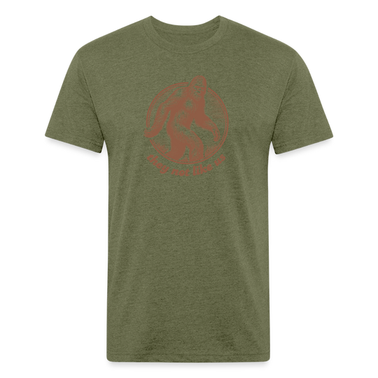 They Not Like Us - POD - heather military green