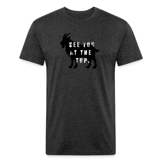 See You At the Top - Premium Graphic Tee (POD) - heather black