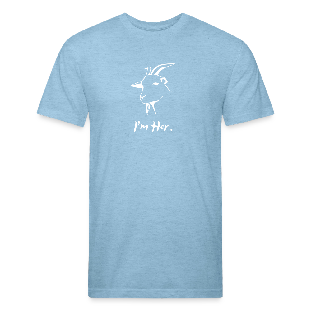 I'm Her - Premium Graphic Tee - heather blue