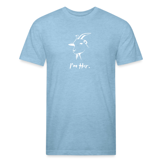 I'm Her - Premium Graphic Tee - heather blue