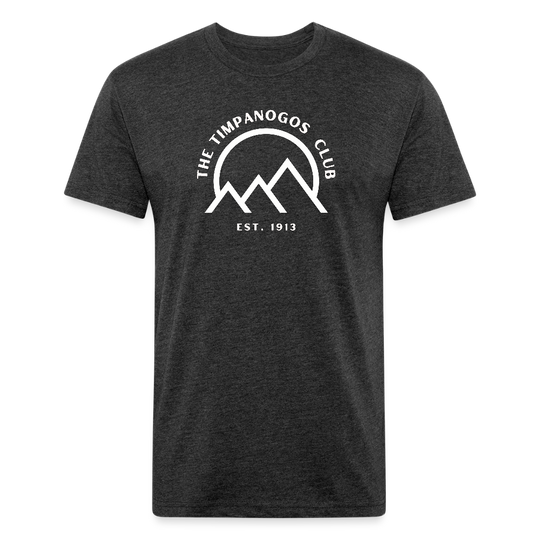 The Timpanogos Club - Premium Graphic Tee - heather black
