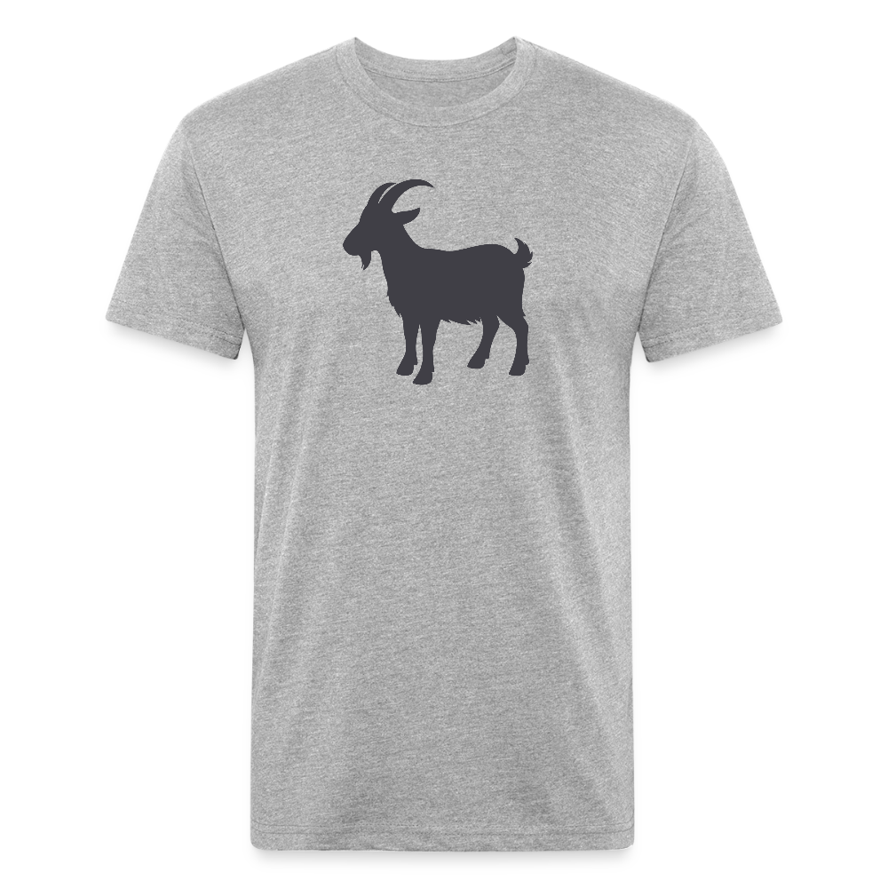 Goated - Premium Graphic Tee - heather gray