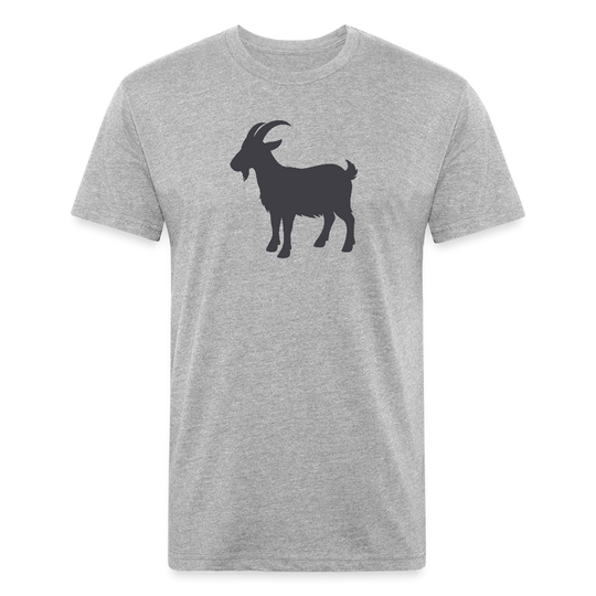 Goated - Premium Graphic Tee - heather gray