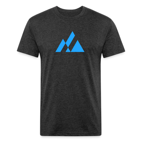 Elevation (electric blue) - POD - heather black