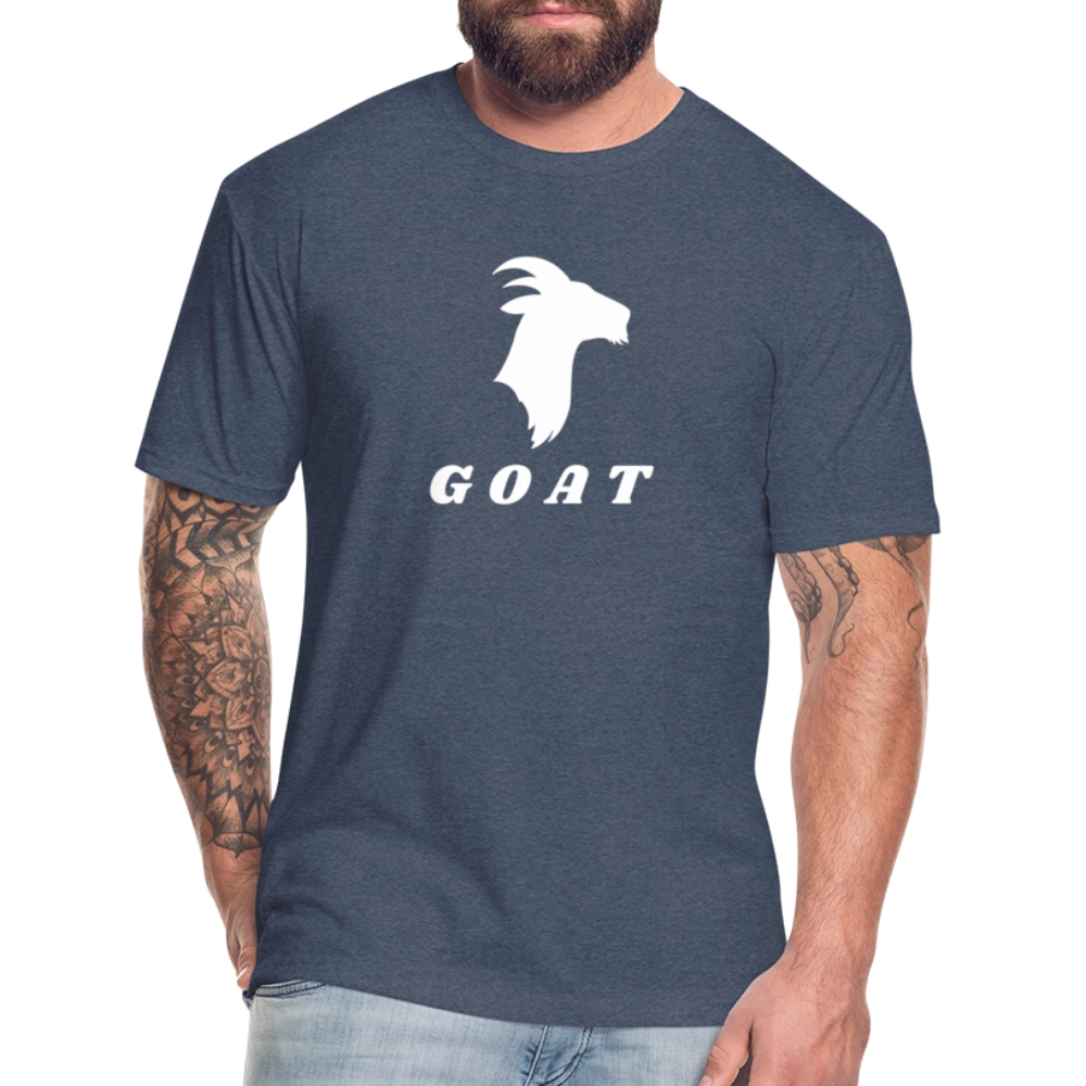 GOAT - Premium Graphic Tee - heather navy
