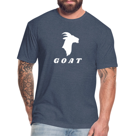 GOAT - Premium Graphic Tee - heather navy