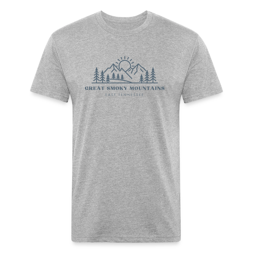Great Smoky Mountains (For Dolly)  - Premium Graphic Tee - heather gray