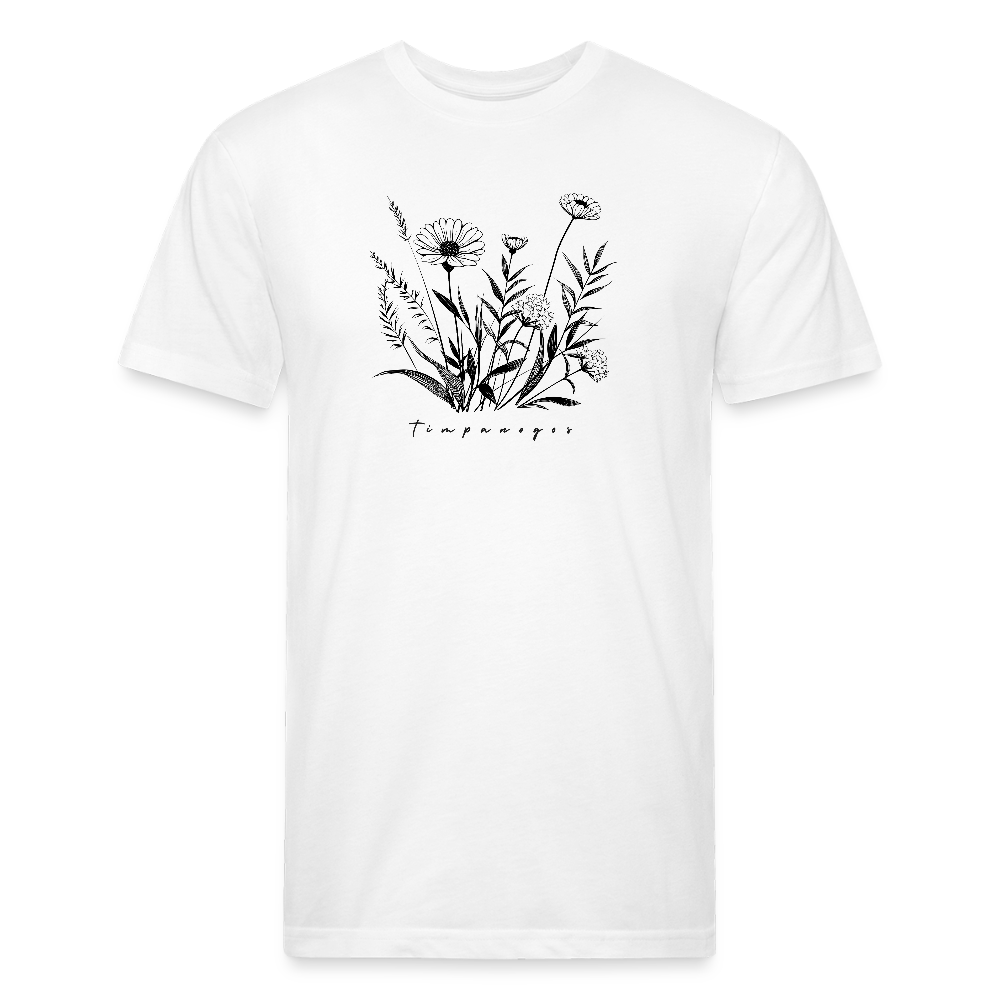 Wildflowers - Premium Graphic Tee - white