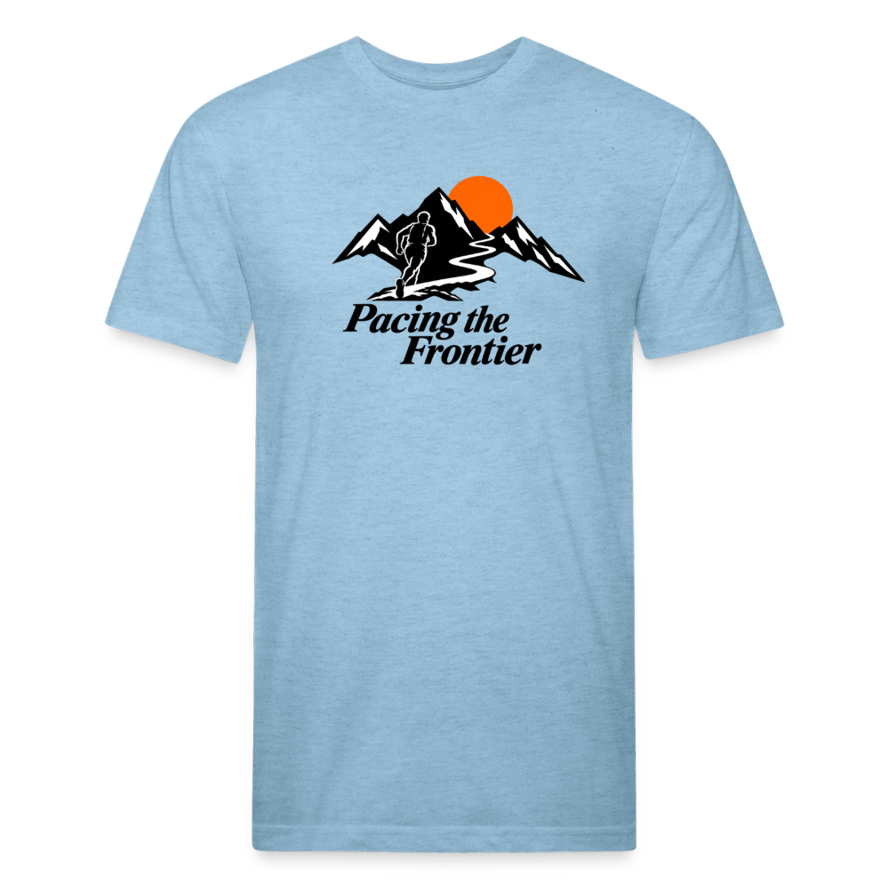 Pacing the Frontier - heather blue