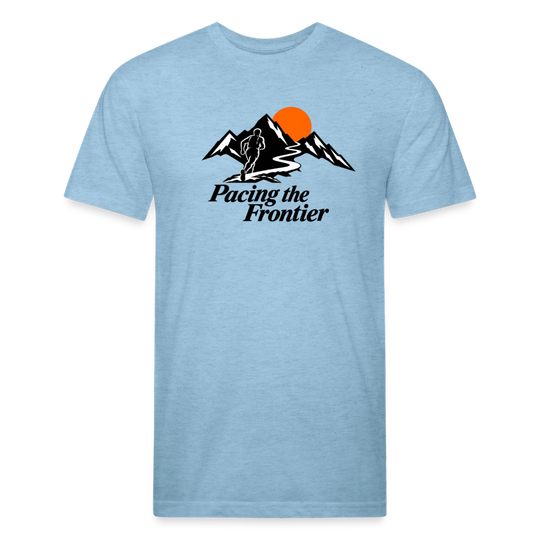 Pacing the Frontier - heather blue
