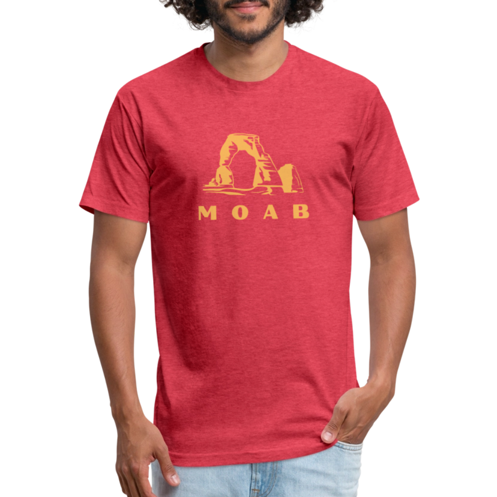Moab - Premium Graphic Tee (POD) - heather red