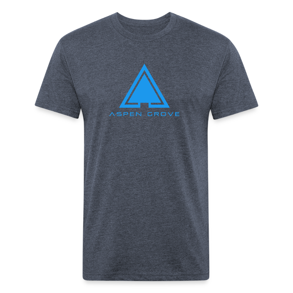 Aspen Grove - Premium Graphic Tee - heather navy
