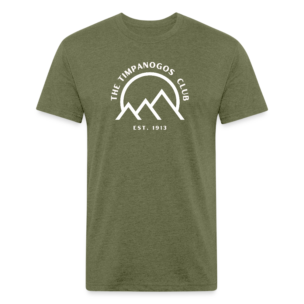 The Timpanogos Club - Premium Graphic Tee - heather military green