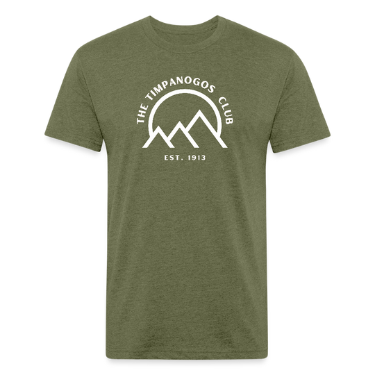 The Timpanogos Club - Premium Graphic Tee - heather military green