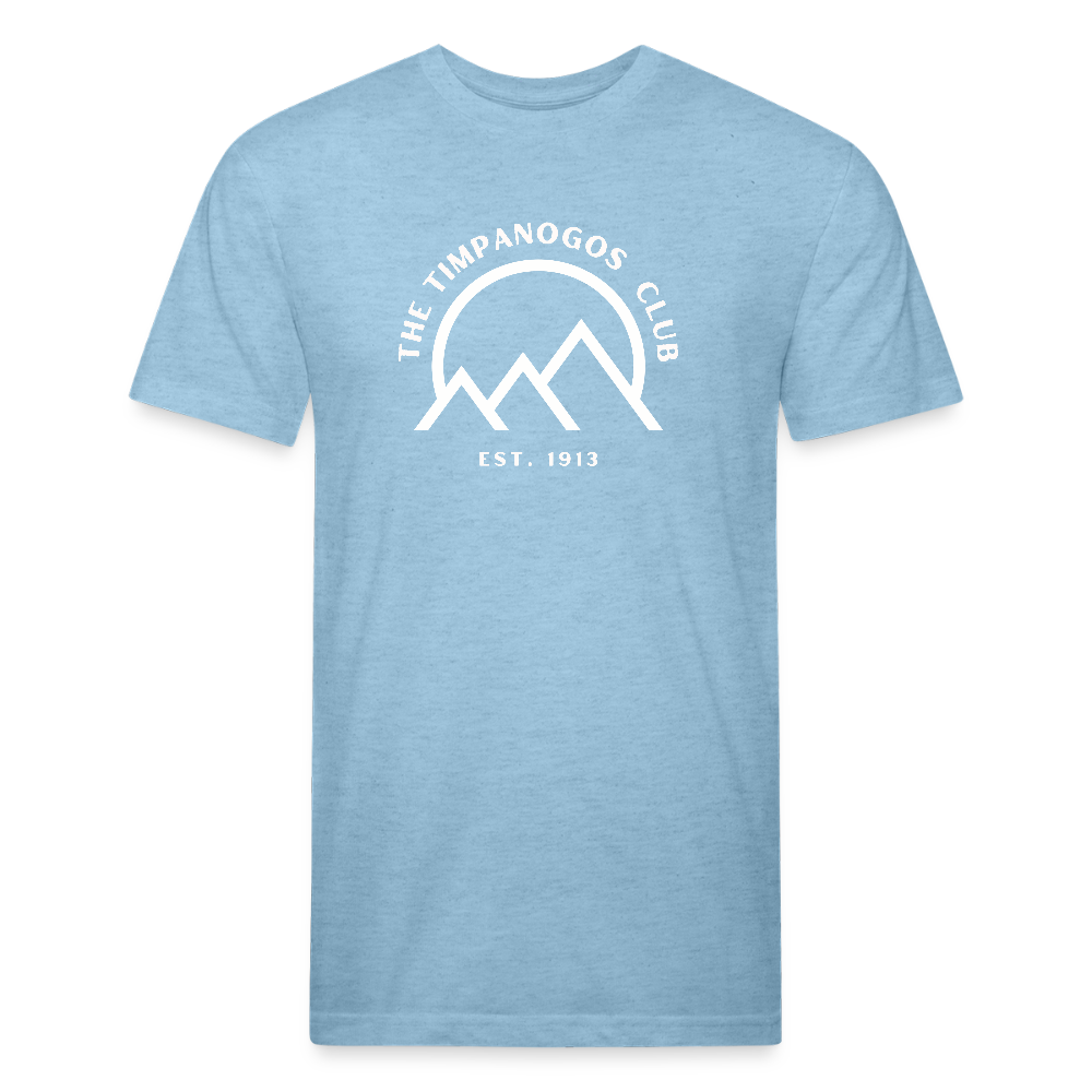 The Timpanogos Club - Premium Graphic Tee - heather blue