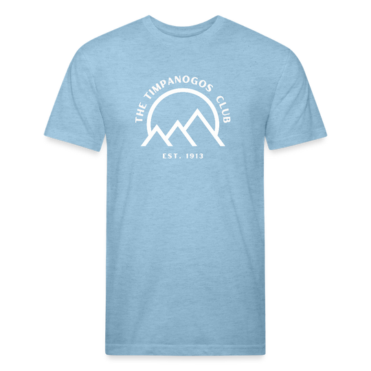 The Timpanogos Club - Premium Graphic Tee - heather blue