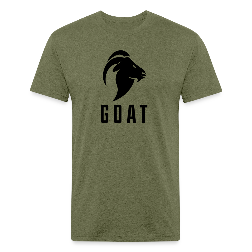 GOAT (New!)  - Premium Graphic Tee - heather military green