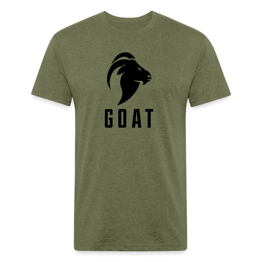 GOAT (New!)  - Premium Graphic Tee - heather military green
