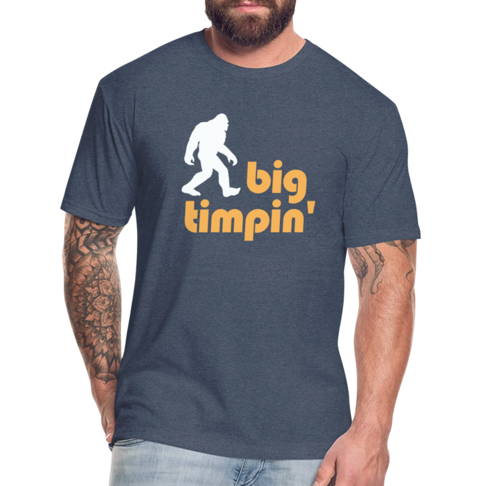 Big Timpin' - Premium Graphic Tee - heather navy