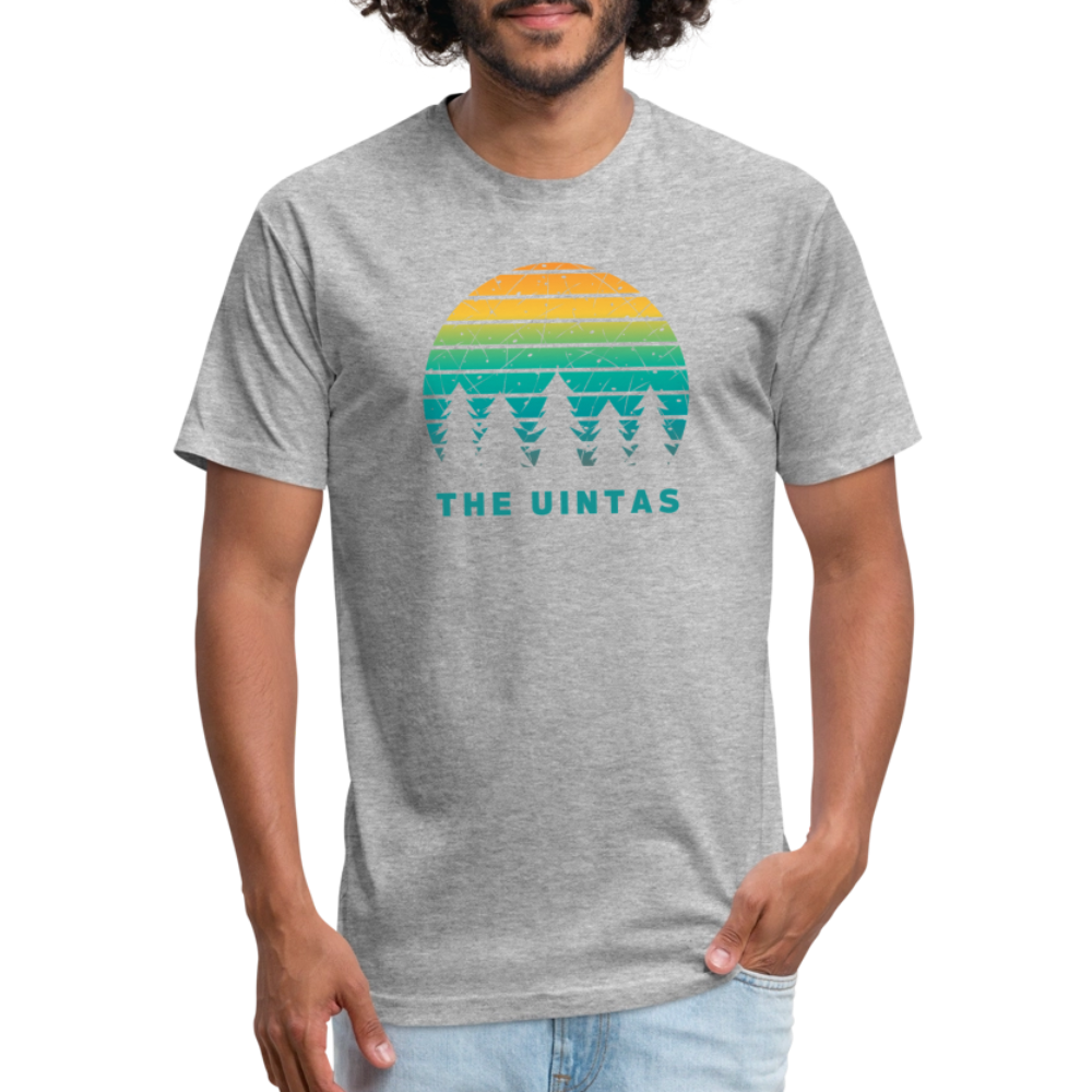 The Uintas - Premium Graphic Tee - heather gray