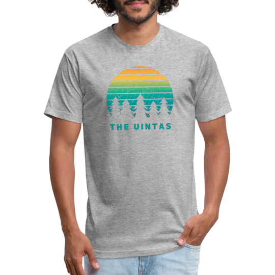 The Uintas - Premium Graphic Tee - heather gray