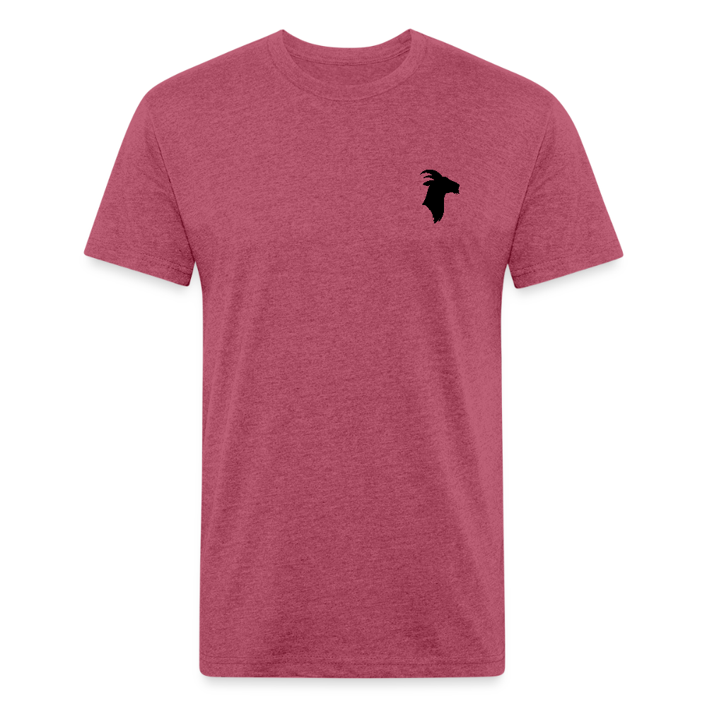 See You At the Top (new) - Premium Graphic Tee - heather burgundy