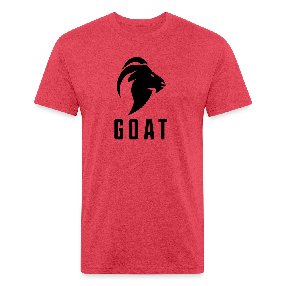 GOAT (New!)  - Premium Graphic Tee - heather red