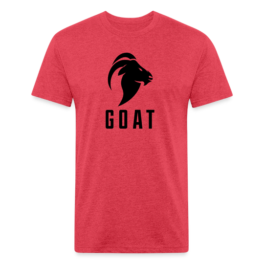 GOAT (New!)  - Premium Graphic Tee - heather red