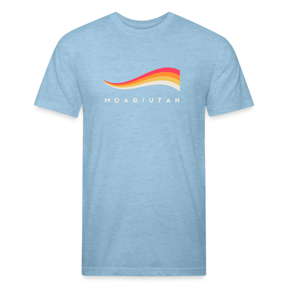 Moab / Utah - Premium Graphic Tee - heather blue