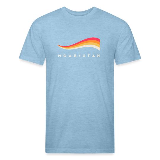 Moab / Utah - Premium Graphic Tee - heather blue