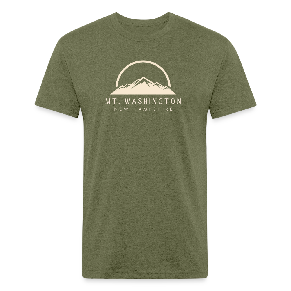 Mt. Washington - Premium Graphic Tee - heather military green