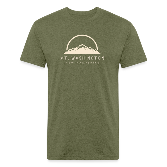 Mt. Washington - Premium Graphic Tee - heather military green