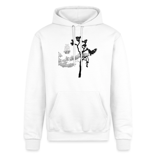 Joshua Tree (A Desert Waltz) - Champion Powerblend Hoodie - white