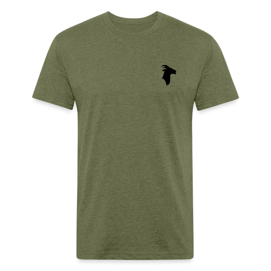 See You At the Top (new) - Premium Graphic Tee - heather military green