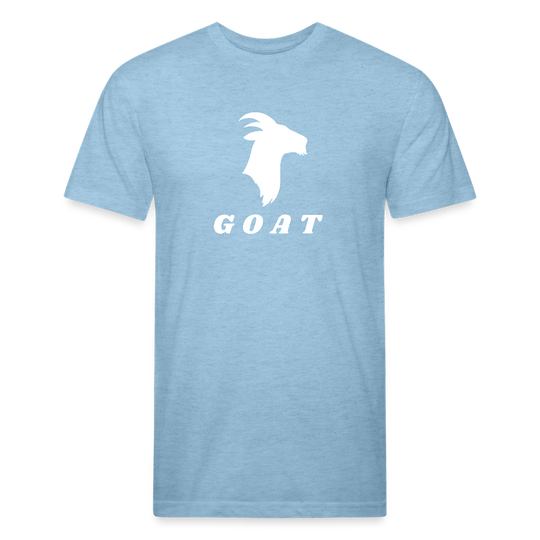 GOAT - Premium Graphic Tee - heather blue