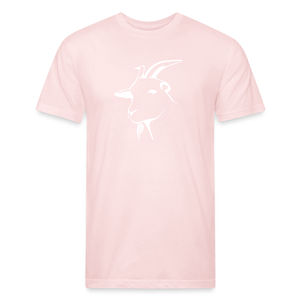 Goat Conversation - Premium Graphic Tee - blush pink 
