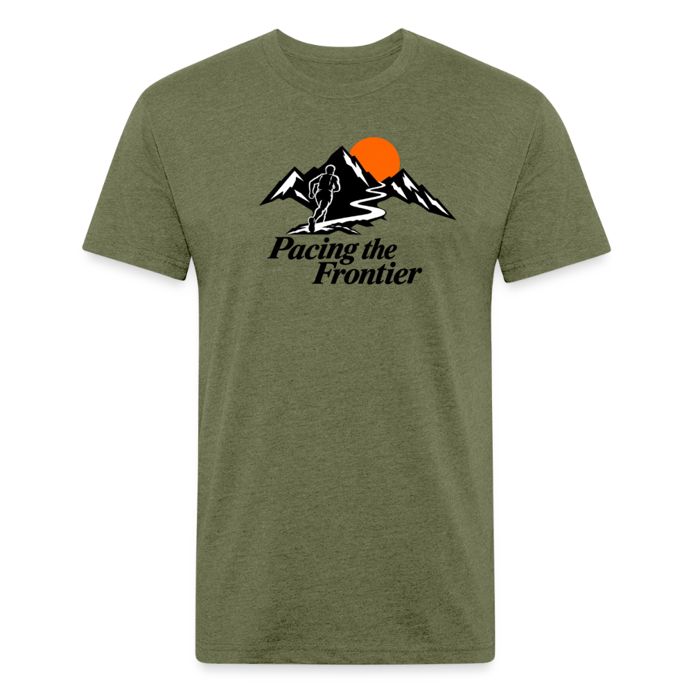 Pacing the Frontier - heather military green