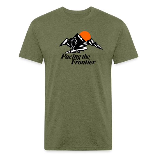 Pacing the Frontier - heather military green
