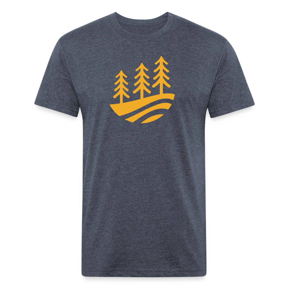Outsider - Premium Graphic Tee - heather navy