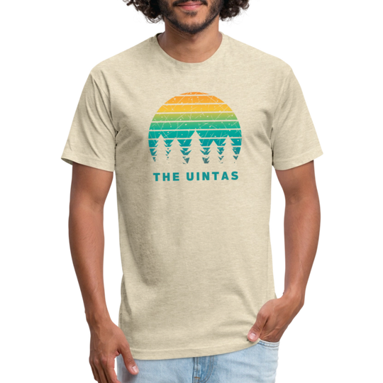 The Uintas - Premium Graphic Tee - heather cream