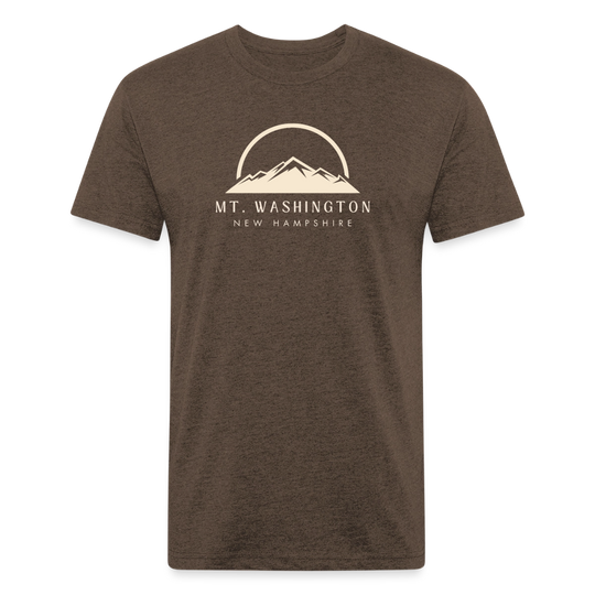 Mt. Washington - Premium Graphic Tee - heather espresso