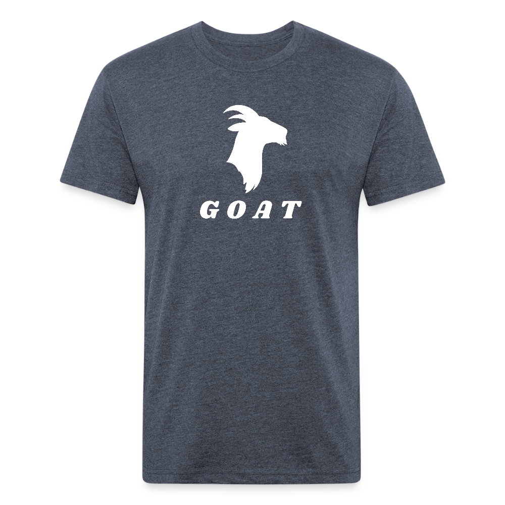 GOAT - Premium Graphic Tee - heather navy