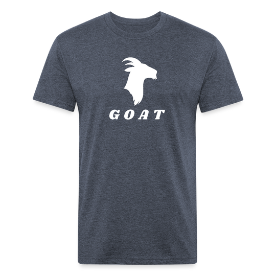 GOAT - Premium Graphic Tee - heather navy