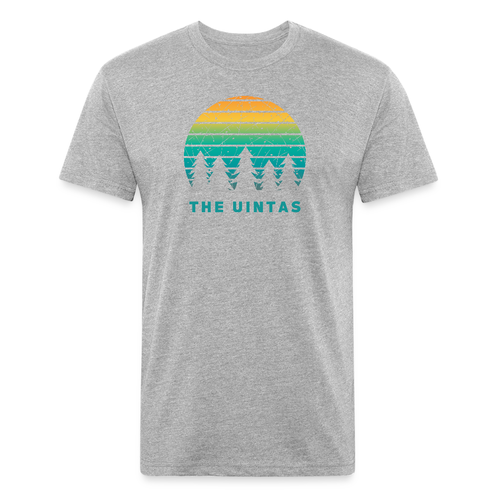 The Uintas - Premium Graphic Tee - heather gray